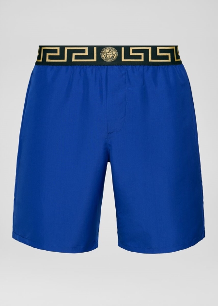 Pantaloni Scurti Inot Versace Greca Border Barbati | KCEVXZL-71